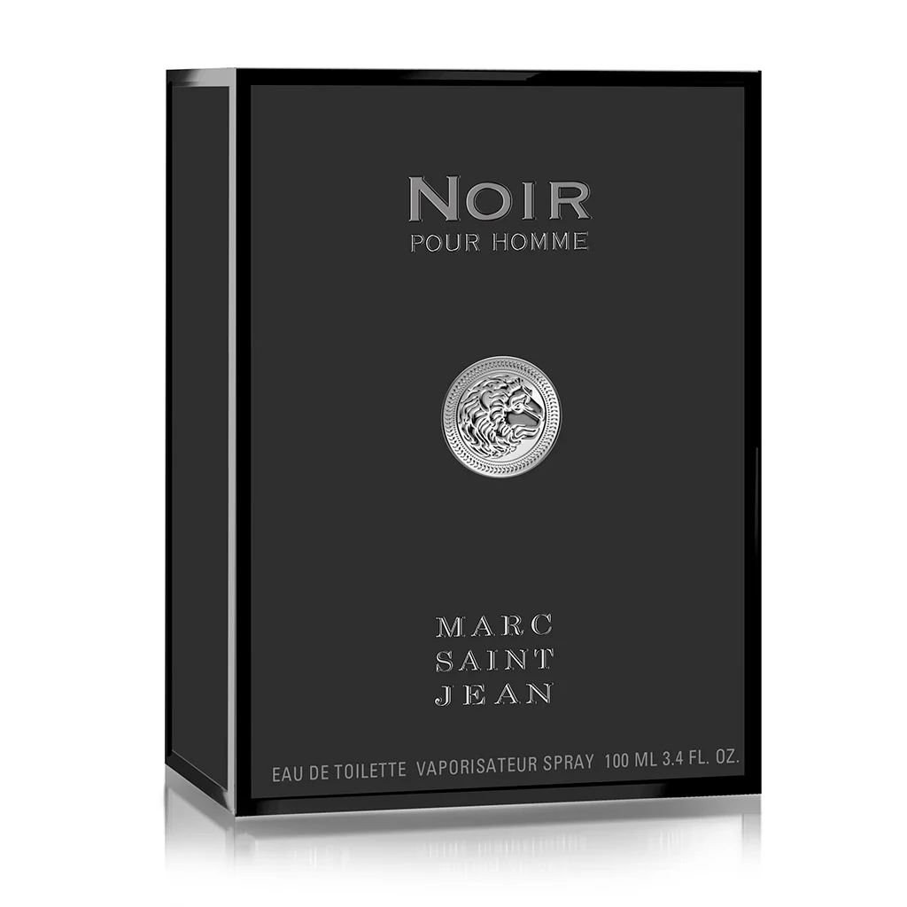 Marc Saint Jean Noir Pour Homme 3.4 oz / 100ml Eu de Toilette - Image 3